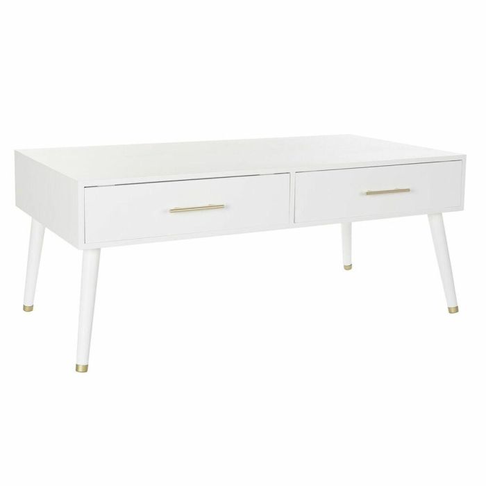 Mesa Centro Glam DKD Home Decor Blanco Crema 60 x 50 x 120 cm