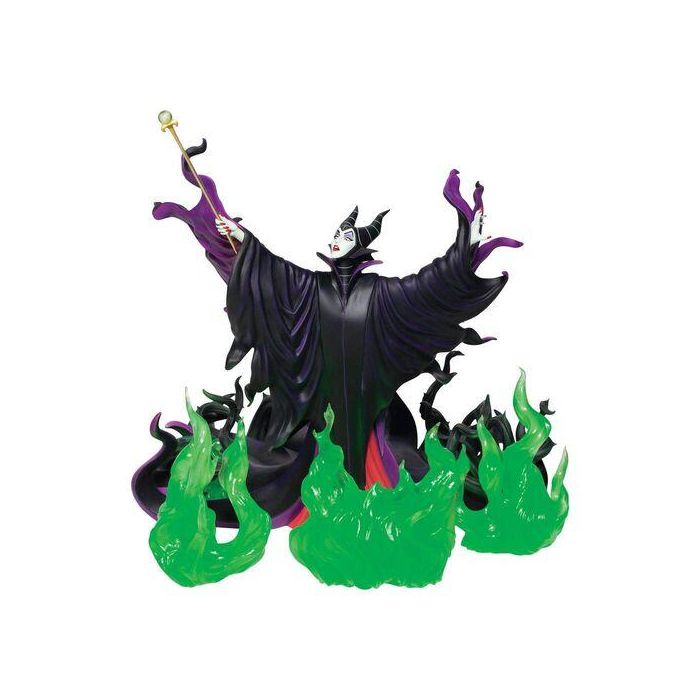 Enesco Figura Disney Malefica Premium de Resina Pintada a Mano - Edición Limitada