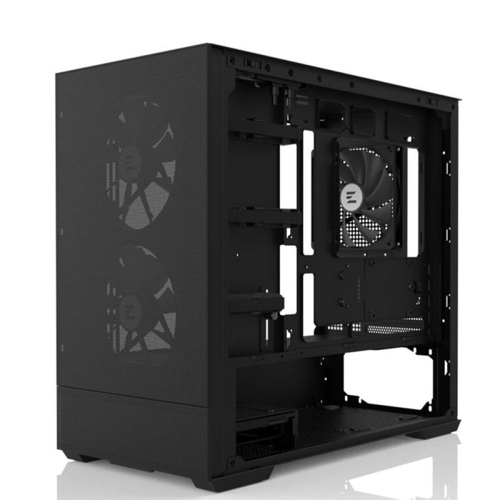 Zalman P30 Air Black Mini Tower PC micro ATX/Mini-ITX con ventana lateral de vidrio templado 3