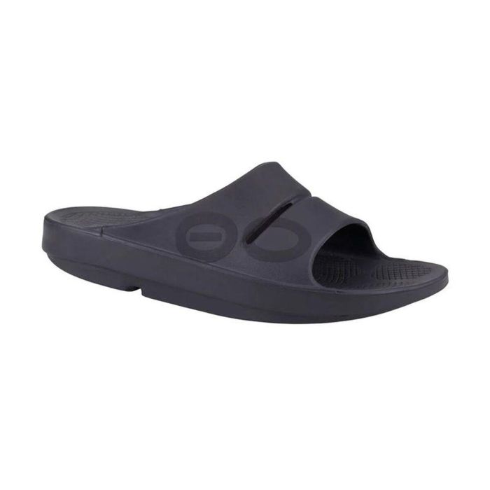Chanclas para Hombre OOfos Recovery Ooahh Sport Negro XS 2