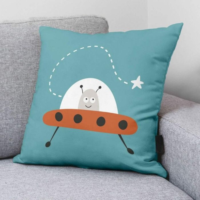 Funda de cojín Kids&Cotton Elm A Verde 50 x 50 cm 2 Funda de cojín Kids&Cotton Elm A Verde 50 x 50 cm 2