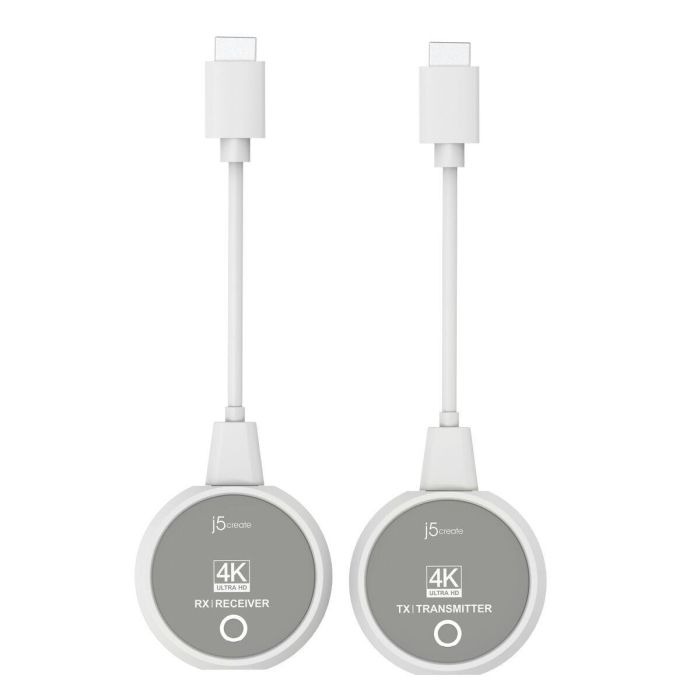 Adaptador HDMI j5create JVAW75-N Blanco Gris 8