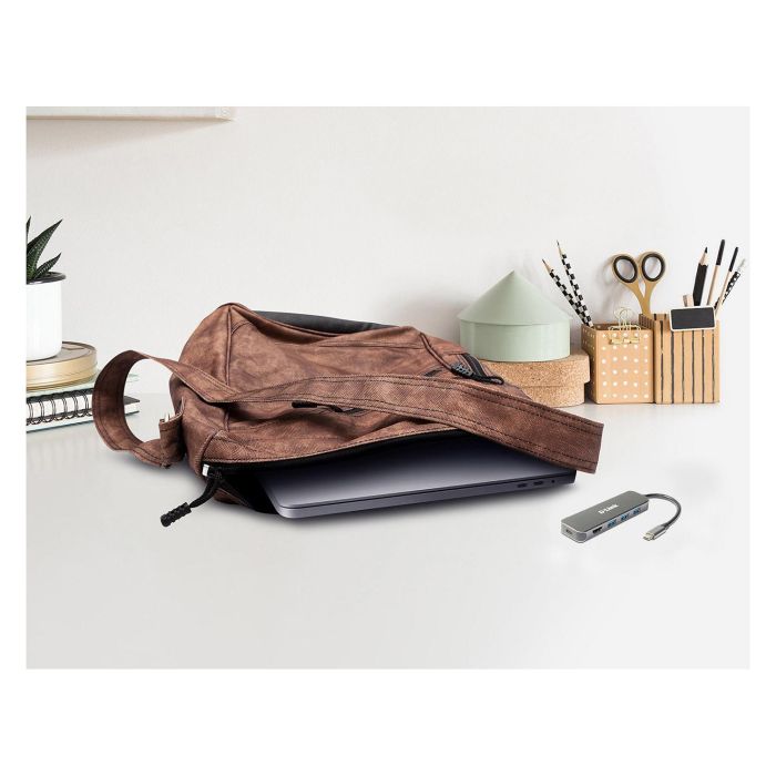 D-link Docking Station DUB-2333 USB Tipo C, 3x USB 3.2 Gen 1, 1x HDMI 1.4, Soporte 4K Ultra HD, 60W Power Delivery 3