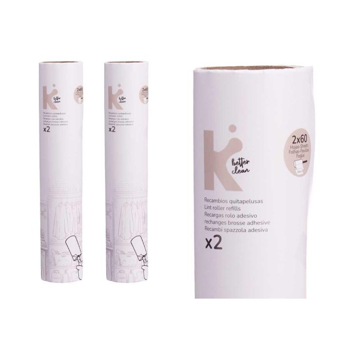 2 Recambios Quitapelusa 60 Hojas 24 cm Arte Regal (24 Unidades) 1 2 Recambios Quitapelusa 60 Hojas 24 cm Arte Regal (24 Unidades) 1