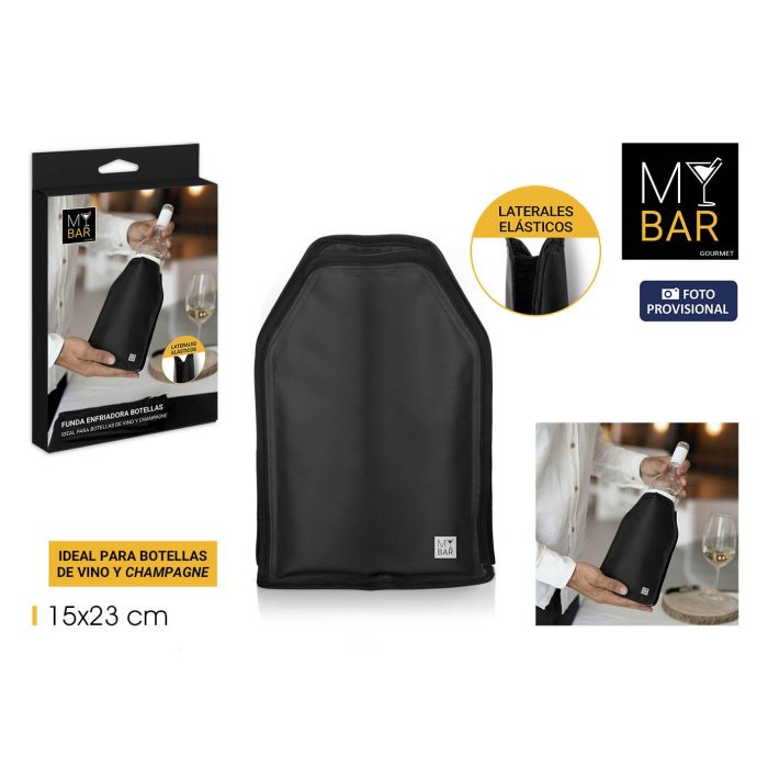 Inde Enfriador de Botellas de Vino y Champagne My Bar 15 x 23 cm (24 Unidades)