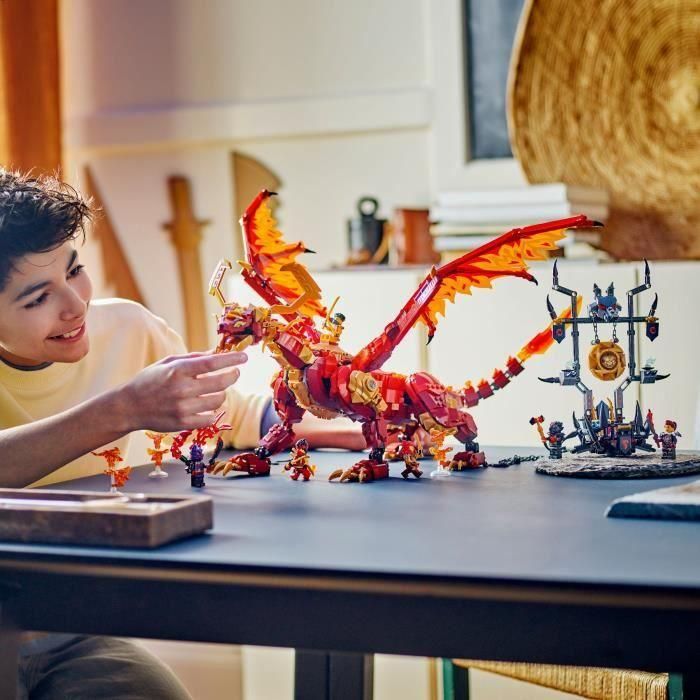 LEGO NINJAGO 71822 El Dragón Fuente de Movimiento - Juguete ninja con 6 minifiguras 4 LEGO NINJAGO 71822 El Dragón Fuente de Movimiento - Juguete ninja con 6 minifiguras 4