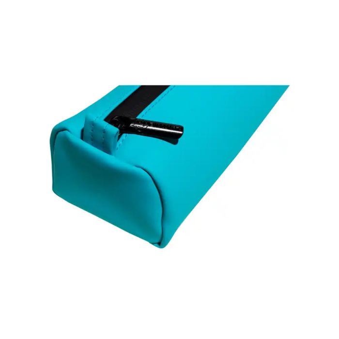 Exacompta Bolso Portatodo Titanium, Forma Semi Redonda 22x8.5x7 cm, PU Soft Touch Lavable, Colores Surtidos