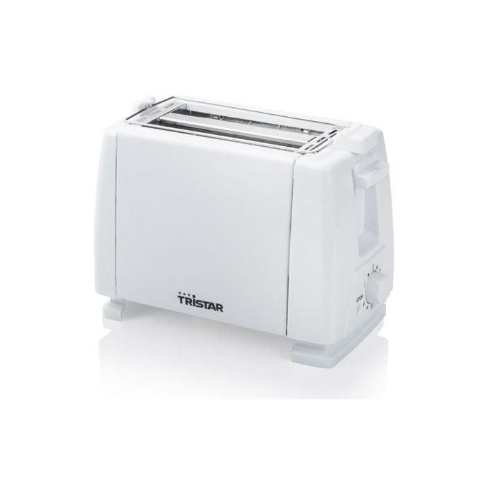 Tristar BR-1009 Tostadora 650W, 2 Ranuras, 6 Ajustes de Tostado, Rejilla Calientabollos, Función Descongelación/Calentamiento, Blanco 0 Tristar BR-1009 Tostadora 650W, 2 Ranuras, 6 Ajustes de Tostado, Rejilla Calientabollos, Función Descongelación/Calentamiento, Blanco 0