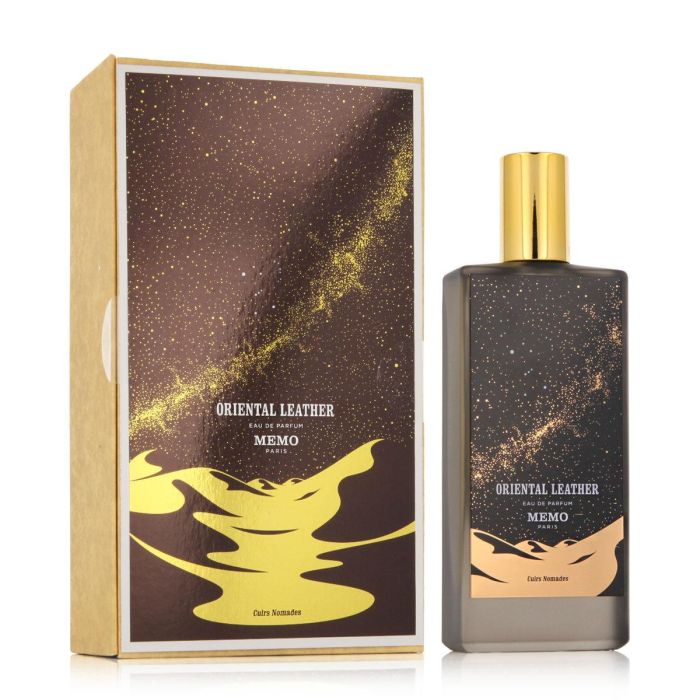 Memo Paris Oriental Leather Eau de Parfum 75 ml, Notas de Ámbar, Cuero, Lavanda y Benjuí, Perfume de Noche Misterioso 2