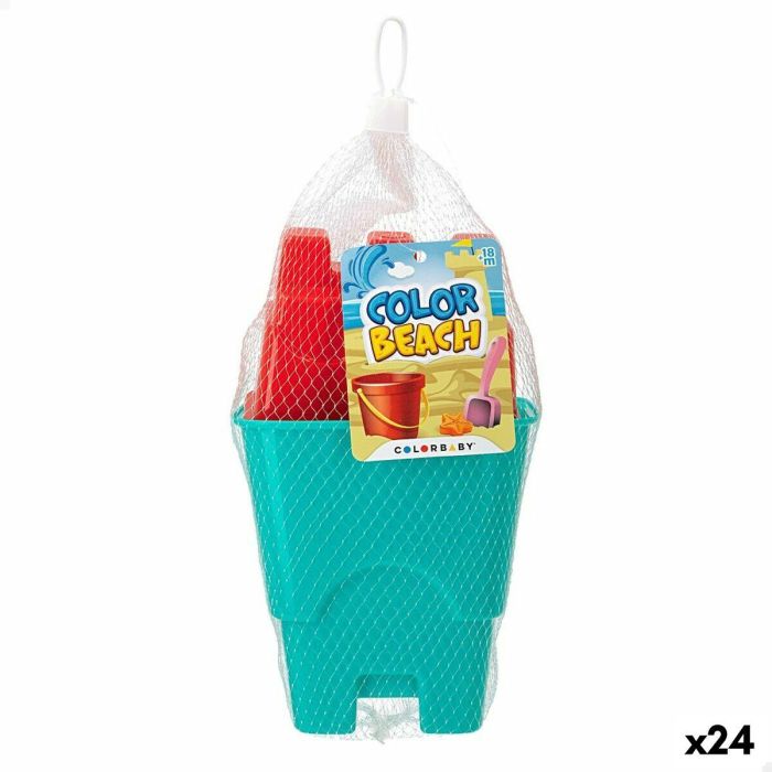 Set de Juguetes de Playa Colorbaby 3 Piezas (24 Unidades) Set de Juguetes de Playa Colorbaby 3 Piezas (24 Unidades)