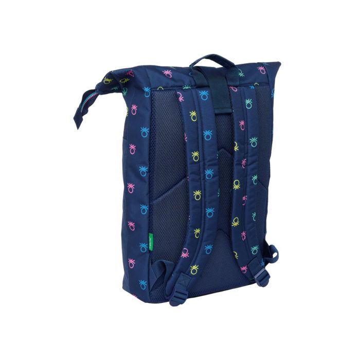 Mochila para Portátil Benetton Cool Azul marino 28 x 42 x 13 cm 1