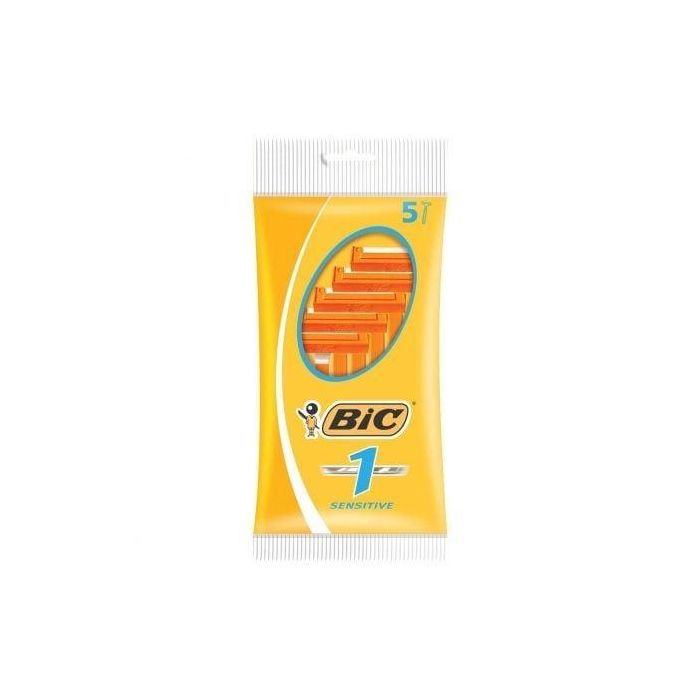 Cuchilla de Afeitar Bic 1 Sensitive/ 5 uds Cuchilla de Afeitar Bic 1 Sensitive/ 5 uds