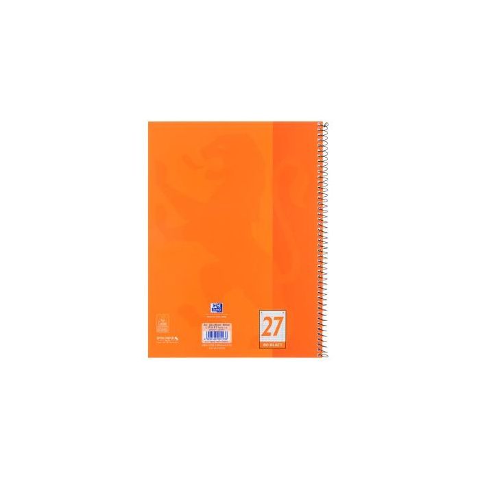 Oxford Collegeblock A4+220x295mm 80 Bl. Liniert Rand L+R 11