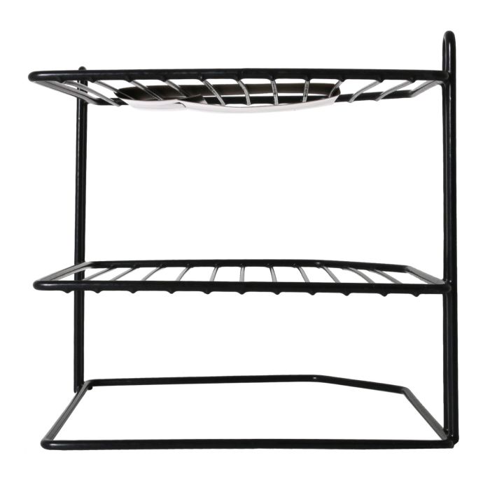 Confortime Estante Rinconera Cocina 22x22x22 cm Black (8 Unidades) 2 Confortime Estante Rinconera Cocina 22x22x22 cm Black (8 Unidades) 2