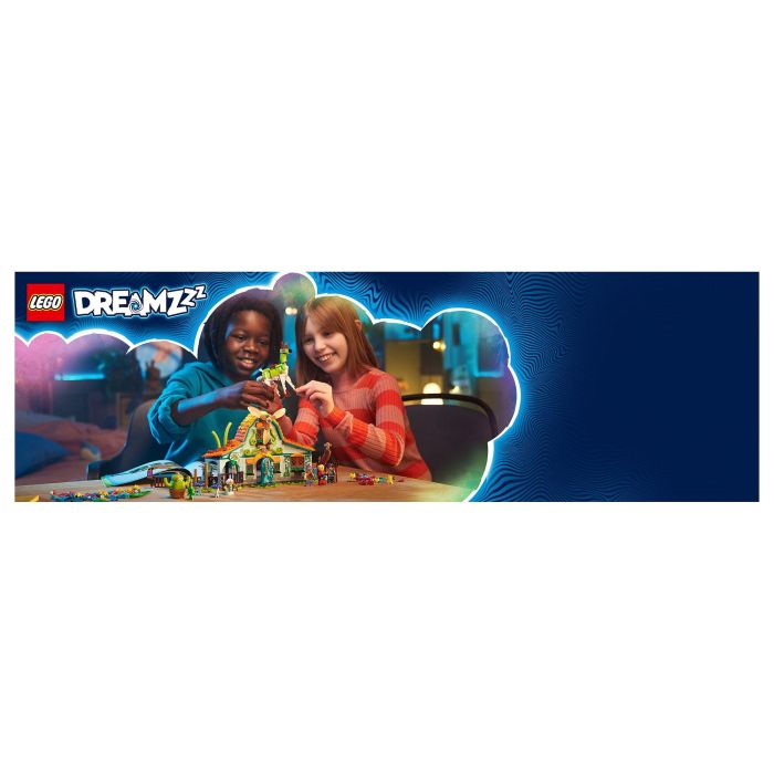 Lego DREAMZzz 71459 Establo de Criaturas de Ensueño, Juguete de Granja con Figura de Ciervo 2 en 1