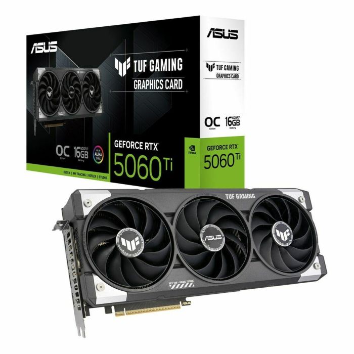 Tarjeta Gráfica Asus geforce rtx 5060 ti 16 GB GDDR6 GDDR7 27 Tarjeta Gráfica Asus geforce rtx 5060 ti 16 GB GDDR6 GDDR7 27
