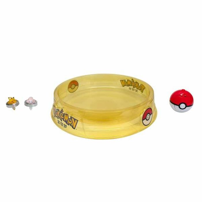 Pokemon Set Battle Spinner Arena, Estadio de Batalla con 2 Peonzas Lanzadoras para Niños y Niñas +4 Años 1 Pokemon Set Battle Spinner Arena, Estadio de Batalla con 2 Peonzas Lanzadoras para Niños y Niñas +4 Años 1