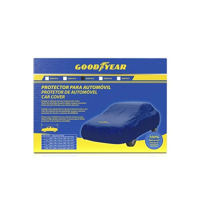 Funda Cubre Coche Good Year Talla L GOD7015 2 Funda Cubre Coche Good Year Talla L GOD7015 2