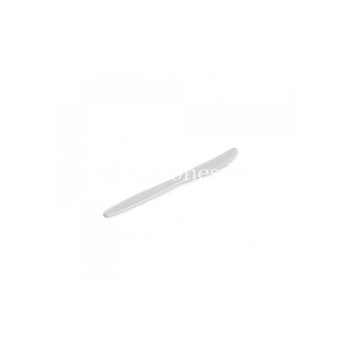 Cuchillo De Maiz Biodegradable 18 Cm. Blanco Paquete De 50 (B03325)