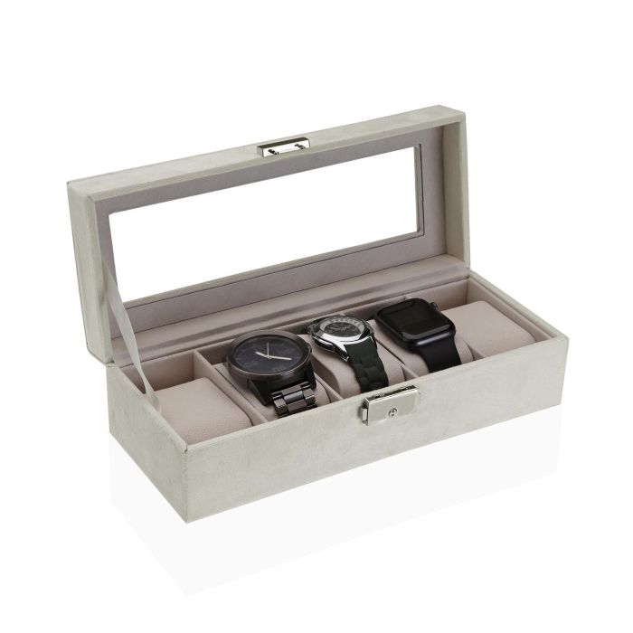 Caja De Relojes Crema Versa 10X7CM (2 Unidades) 1 Caja De Relojes Crema Versa 10X7CM (2 Unidades) 1