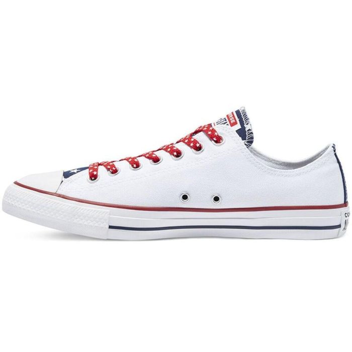 Zapatillas Casual de Mujer Converse Chuck Taylor Stars Stripes Blanco 35 8