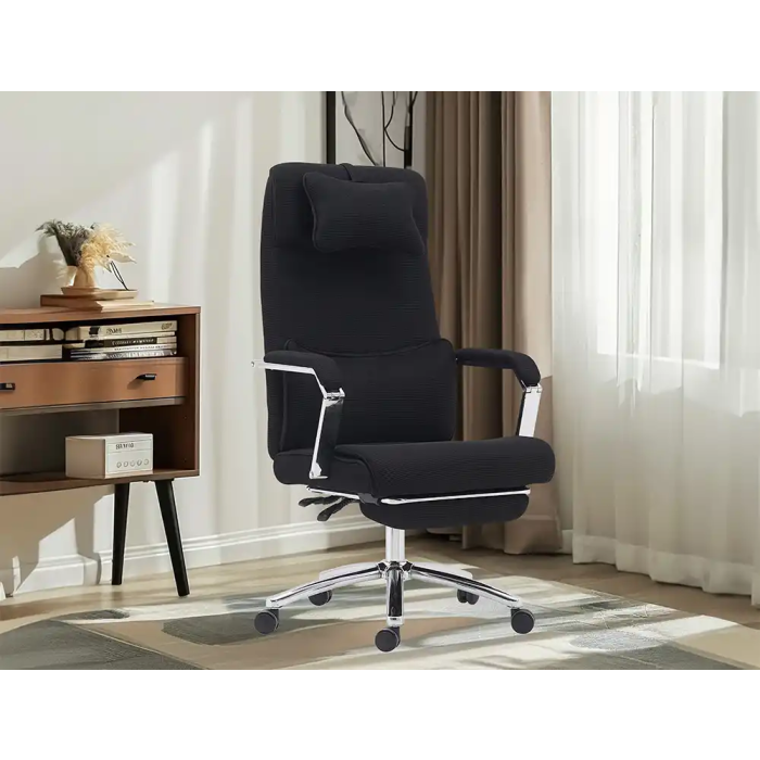 Q-connect Silla de Dirección Ravenna Malla Base Metálica Negro Altura Máx 1300mm Ruedas Premium 12 Q-connect Silla de Dirección Ravenna Malla Base Metálica Negro Altura Máx 1300mm Ruedas Premium 12