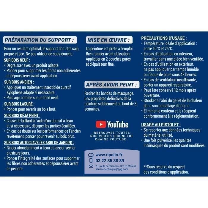 RIPOLIN Pintura para Madera Satinada Alta Protección 10 años que Protege y Magnifica tu Madera - Verde Vasco 2 RIPOLIN Pintura para Madera Satinada Alta Protección 10 años que Protege y Magnifica tu Madera - Verde Vasco 2