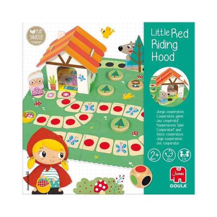 Goula Juego Caperucita Roja de Madera ¡Ayuda a Caperucita a Llegar a Casa de la Abuelita! para Niños a partir de 2 Años 6