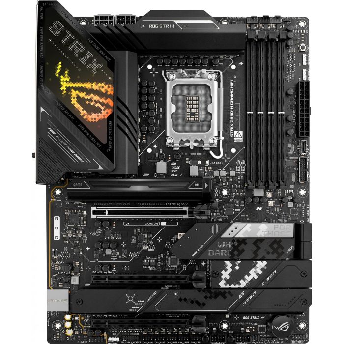ASUS ROG STRIX Z890-H GAMING WiFi Placa Base ATX Intel Z890 LGA 1851 DDR5 Wi-Fi 7 90MB1K20-M0EAY0 1 ASUS ROG STRIX Z890-H GAMING WiFi Placa Base ATX Intel Z890 LGA 1851 DDR5 Wi-Fi 7 90MB1K20-M0EAY0 1