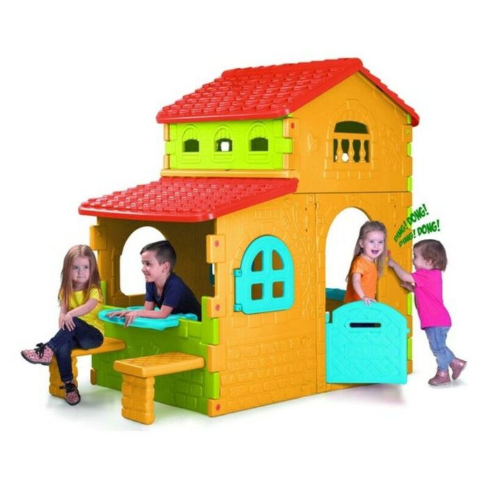 Casa Infantil de Juego Feber Super Villa Feber 180 x 110 x 206 cm (180 x 110 x 206 cm) 1 Casa Infantil de Juego Feber Super Villa Feber 180 x 110 x 206 cm (180 x 110 x 206 cm) 1