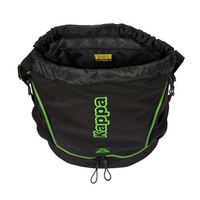 Mochila Saco Infantil Kappa Black Negro 35 x 40 x 1 cm 3 Mochila Saco Infantil Kappa Black Negro 35 x 40 x 1 cm 3