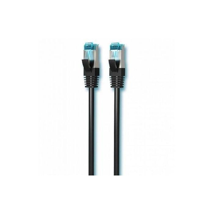 Vention VAP-B05-B800 Cable de Red RJ45 FTP Cat.5e 8m Azul y Negro 26AWG Contactores Dorados 1