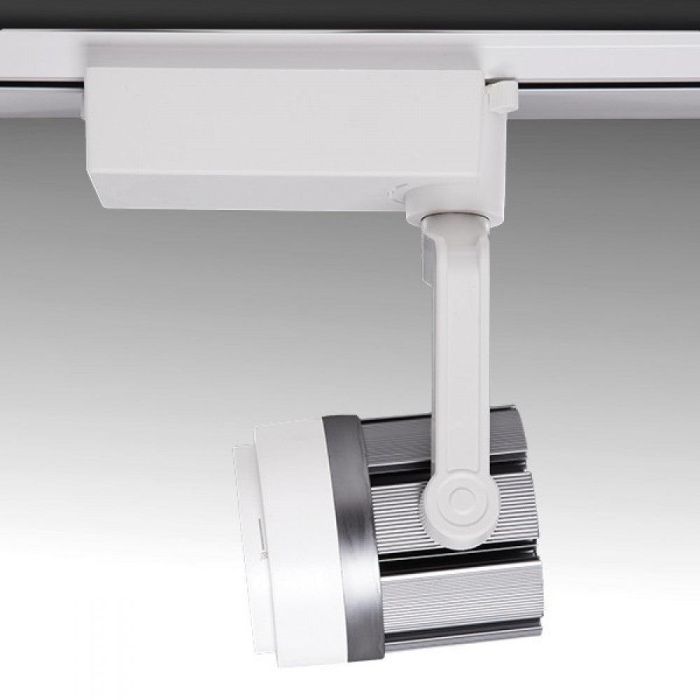 Foco de Carril LED 30W 2.700Lm CRI90 6000ºK "Mary" Monofásico Apertura Variable 50.000H [GMD-FTL02-M-30-CW] 2
