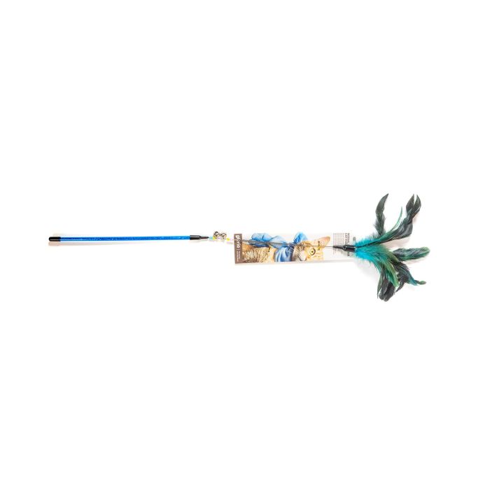 Meissa Caña Vara Juguete para Gatos con Muelle y Plumas – Juego Interactivo que Estimula su Caza Natural 10 Meissa Caña Vara Juguete para Gatos con Muelle y Plumas – Juego Interactivo que Estimula su Caza Natural 10