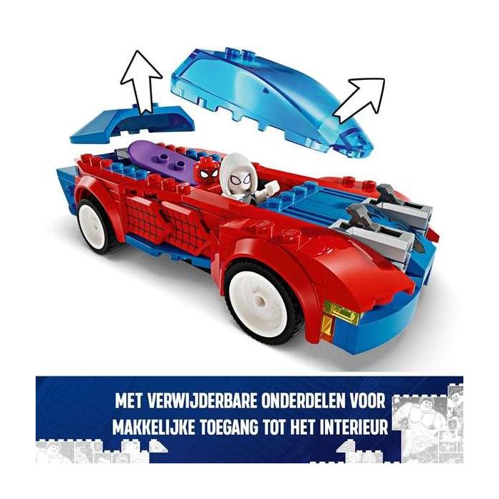 Juego de construccion coche de carreras de spider-man y duende verde venomizado lego marvel 10 Juego de construccion coche de carreras de spider-man y duende verde venomizado lego marvel 10