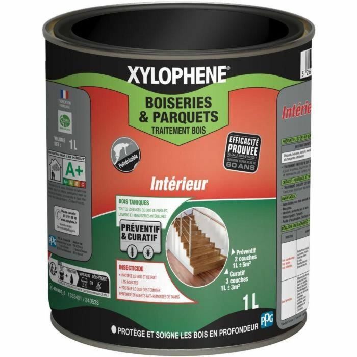 Xylophene XYL3261543146816 Tratamiento de Carpintería y Parquet 1 L Xylophene XYL3261543146816 Tratamiento de Carpintería y Parquet 1 L