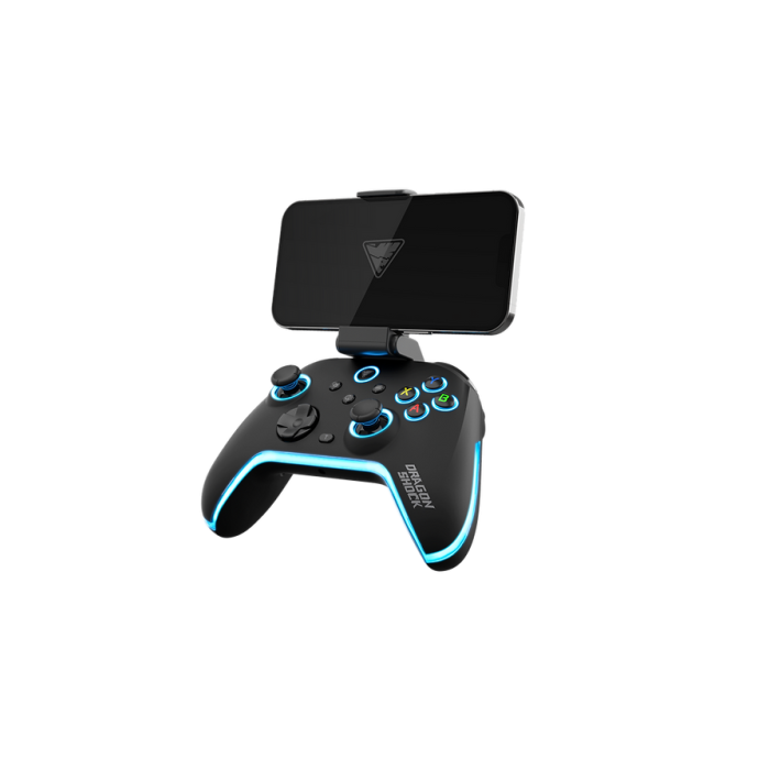 Dragonshock 148048 Aurora Plus Gamepad Negro Bluetooth/RF/USB para Android, PC, PS3, iOS - Analógico/Digital