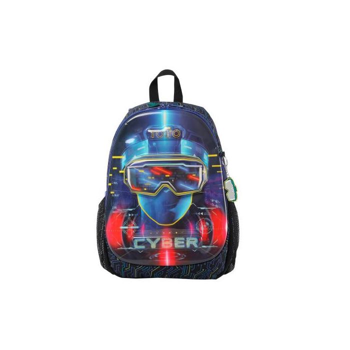 Totto Mochila Morral Mettaverse L MJ04MTV003-2320-5CEL Azul Marino
