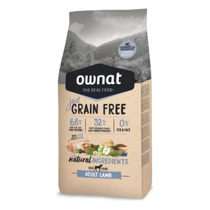 Ownat Just Grain Free Canine Adult Cordero 3 kg