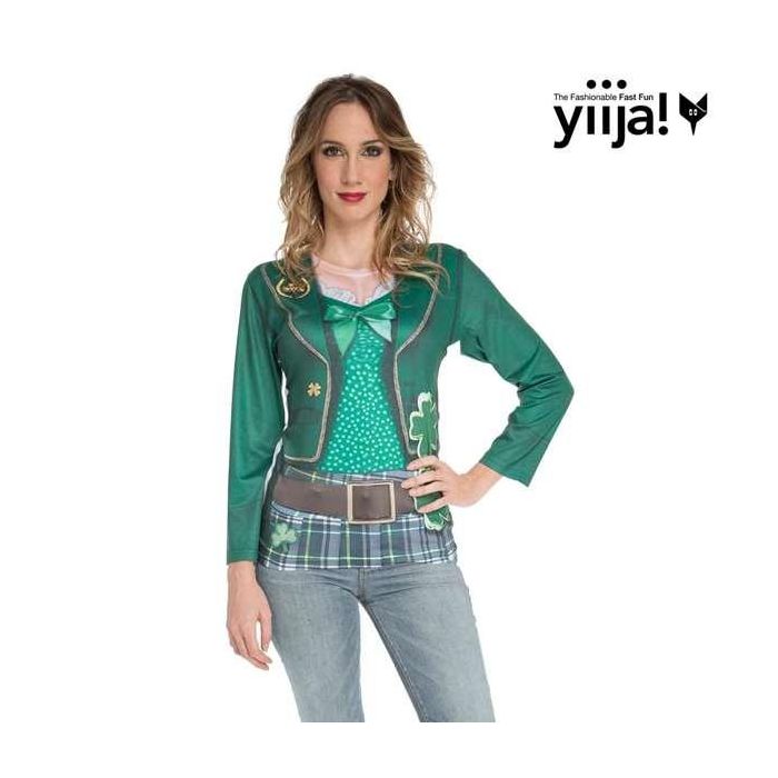 Camiseta adulto san patricio mujer talla m 4