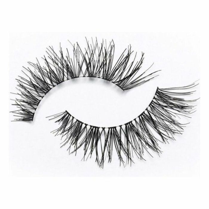 Eylure #117 Pestañas Postizas FLUTTERY light | Ligeras, aspecto natural, hechas a mano con pegamento sin látex, reutilizables 5 veces 2