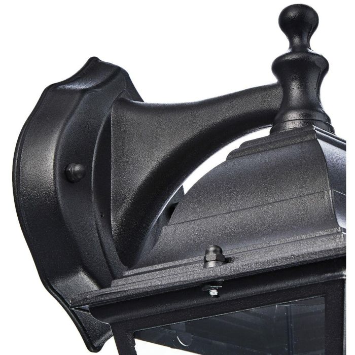 Brilliant Aplique empotrable de exterior Newport E27 1x60W IP23 Negro - Metal y Cristal 3 Brilliant Aplique empotrable de exterior Newport E27 1x60W IP23 Negro - Metal y Cristal 3