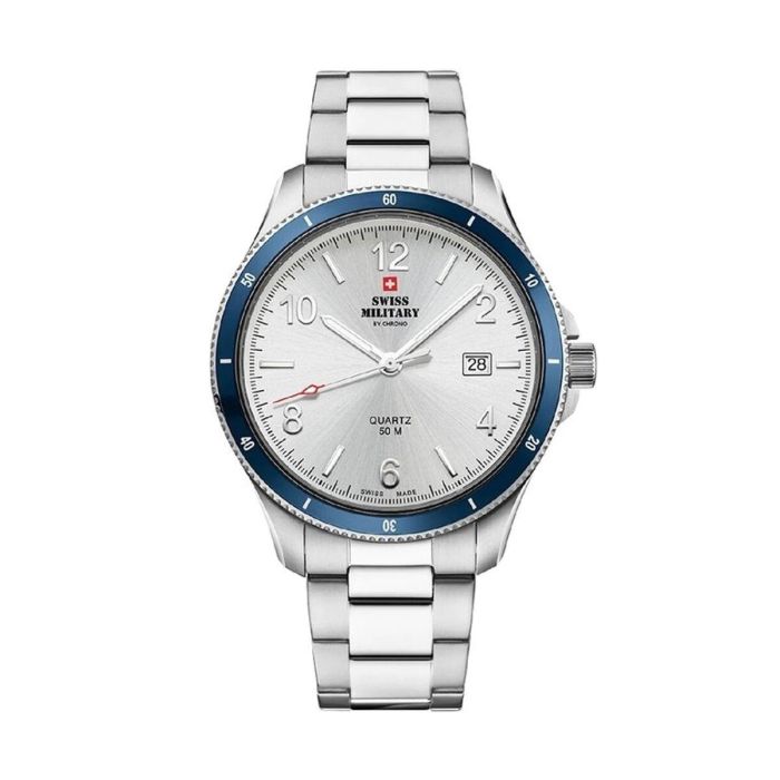 Reloj Hombre Swiss Military Chrono SM34096.02 Plateado Reloj Hombre Swiss Military Chrono SM34096.02 Plateado