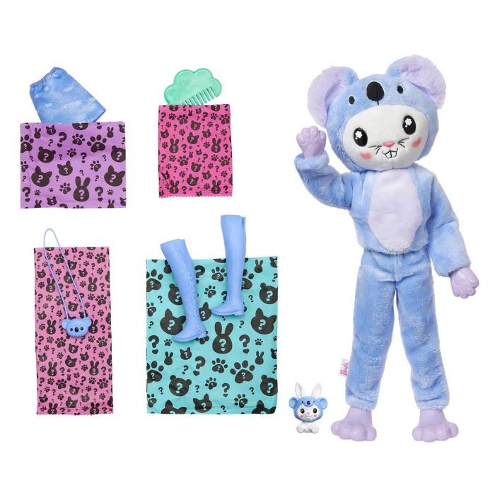 Barbie Cutie Reveal Disfraces Conejo Koala Hrk26 Mattel 1