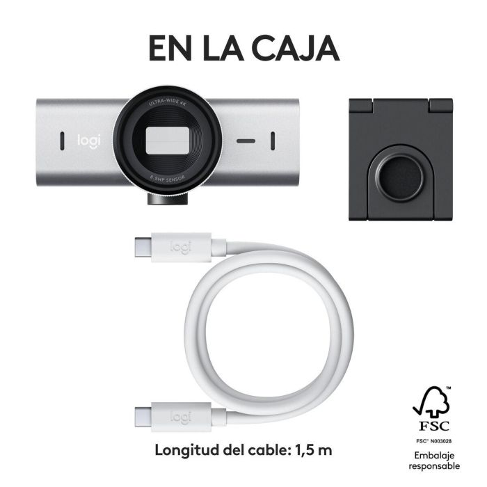 Webcam Logitech 960-001554 8 Webcam Logitech 960-001554 8