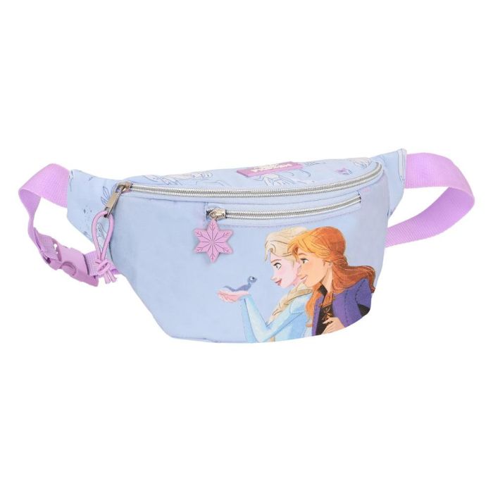 Riñonera Frozen Believe Lila Infantil 23 x 12 x 9 cm