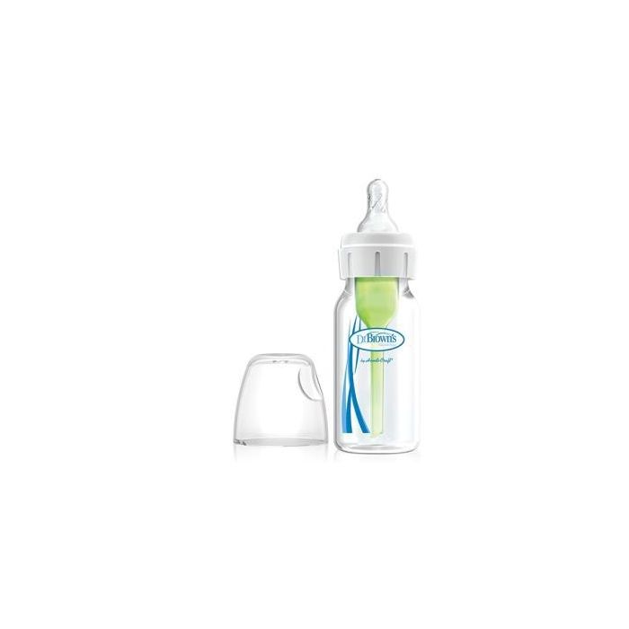 Dr. Brown´s Biberón Options Boca Estrecha Silicona Redondo +0 Meses 120ml