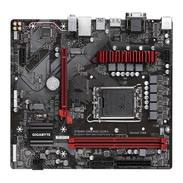 Gigabyte LGA 1700 B760M GAMING DDR4 Placa Base 4