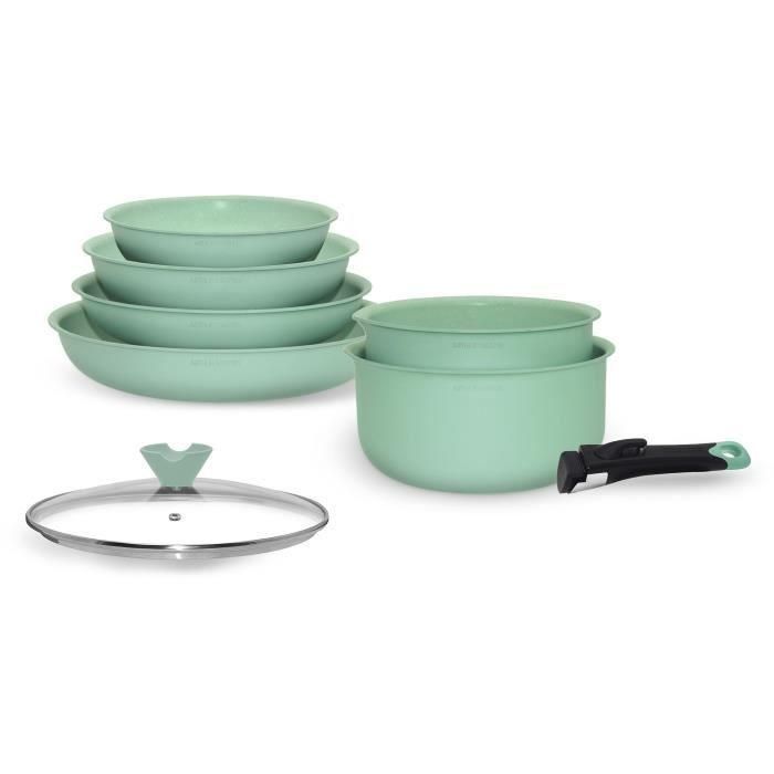 Arthur Martin AMV12 ART3508510106689 Batería de cocina de 8 piezas, apta para todas las fuentes de calor, inducción incluida. 1 Arthur Martin AMV12 ART3508510106689 Batería de cocina de 8 piezas, apta para todas las fuentes de calor, inducción incluida. 1