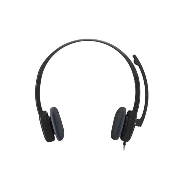 Logitech H151 Auriculares Estéreo con Micrófono con Cancelación de Ruido, Controles en Línea, Diadema Ajustable y Compatibilidad Multiplataforma 1 Logitech H151 Auriculares Estéreo con Micrófono con Cancelación de Ruido, Controles en Línea, Diadema Ajustable y Compatibilidad Multiplataforma 1